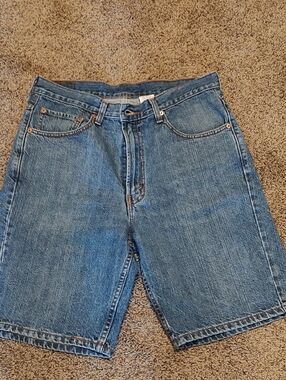 Levi's 505 Men’s Blue Denim Jean Shorts